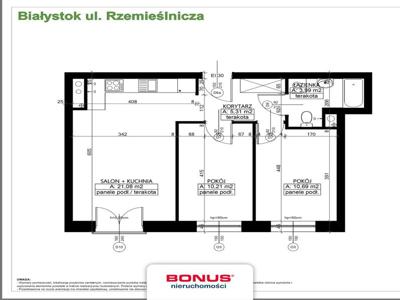 Mieszkanie trzypokojowe na sprzedaż