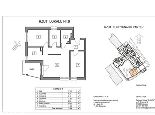 Mieszkanie Nr 9 - Parter - 72,59m2