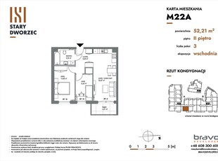 Nowe mieszkanie trzypokojowe(NrM 22A)