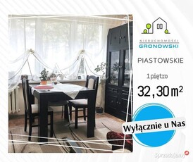 PIERWSZE PIĘTRO – Przytulne 32,30 m² na Osiedlu Piastowskim (REZERWACJA)