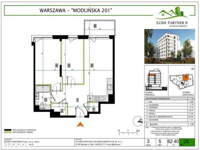 Mieszkanie w inwestycji Modlińska 201 | M28