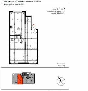 Na sprzedaż lokal użytkowy o pow. 101m2 - Ropczyce