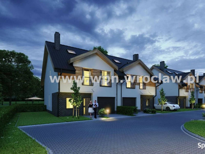 Dom bliźniak Wrocław Grota Roweckiego 126.24m2