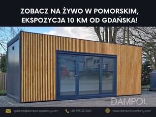 Domek 18m2/ modułowy, całoroczny, letniskowy, mobilny, biuro