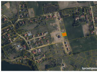 Działka budowlana Ługwałd MPZT wod,-kan, prąd, gaz