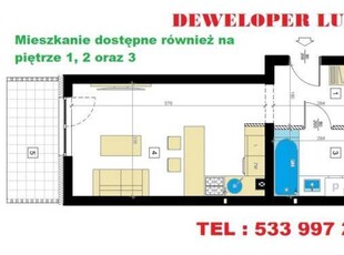 Mieszkanie Lublin 41.22m2 2 pokoje