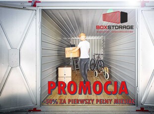 PROMOCJA - 50% Magazyny samoobsługowe do wynajęcia, dostęp 24h/7 3m2