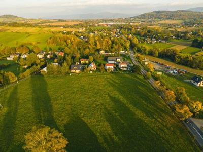 Działka budowlana Bażanowice gm. Goleszów, Cieszyńska