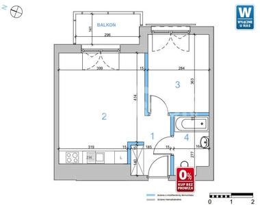 2 pokoje 43m2 z dużym ogródkiem | Rezerwacja