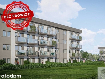 3pokoje (43,55m2) - Rynek Pierwotny - bez prowizji