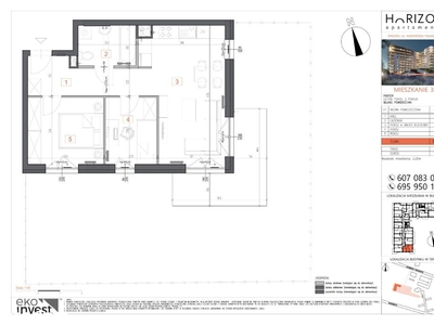 Apartamenty Horizon M38 - 3 pokoje + duży ogródek