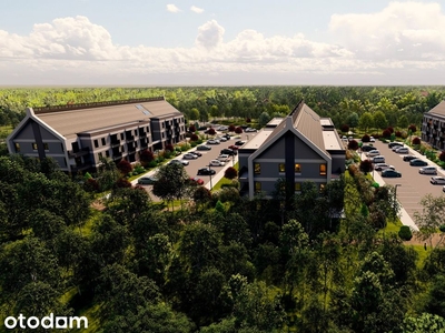 Duży taras- widok na zieleń- słoneczne mieszkanie