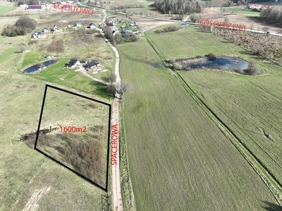 Sprzedam Działkę miejscowość Rybaki gm.Somonino 1600m2