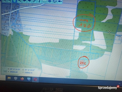 3 działki leśne Piaseczno koło Zawiercia, 2.361 Ha przy drodze