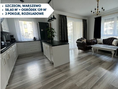 Najładniejsze 3-pok. mieszkanie z ogródkiem 139m²