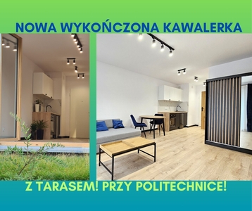 NOWA wykończona KAWALERKA z TARASEM Łódź centrum przy P.Ł./600m do Piotrkowskiej