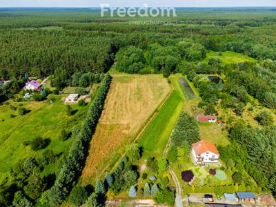 Działka budowlana przy lesie