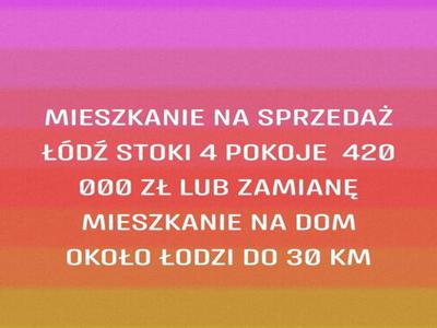 Mieszkanie na sprzedaż Łódź lub zamiana