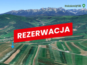 Działka rekreacyjna Łapsze Wyżne