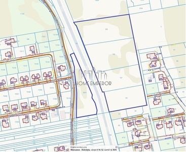 Działka budowlana Warszawa Białołęka, ul. Kąty Grodziskie